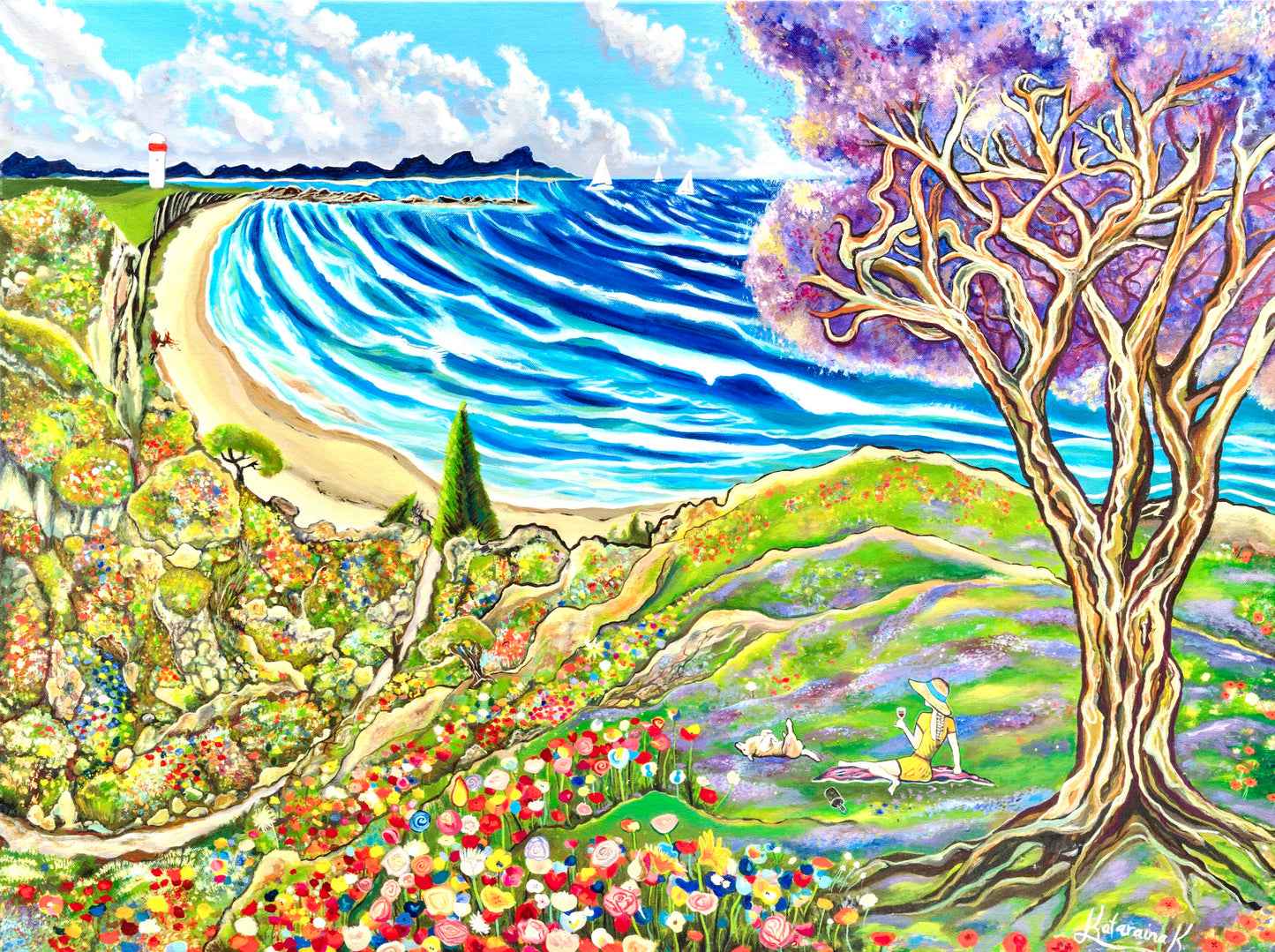 'Inlove With Life' acrylic print