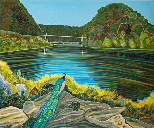 'Down By The Gorge' canvas print