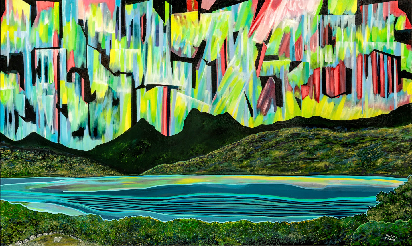 'Lights Of Cradle' acrylic print