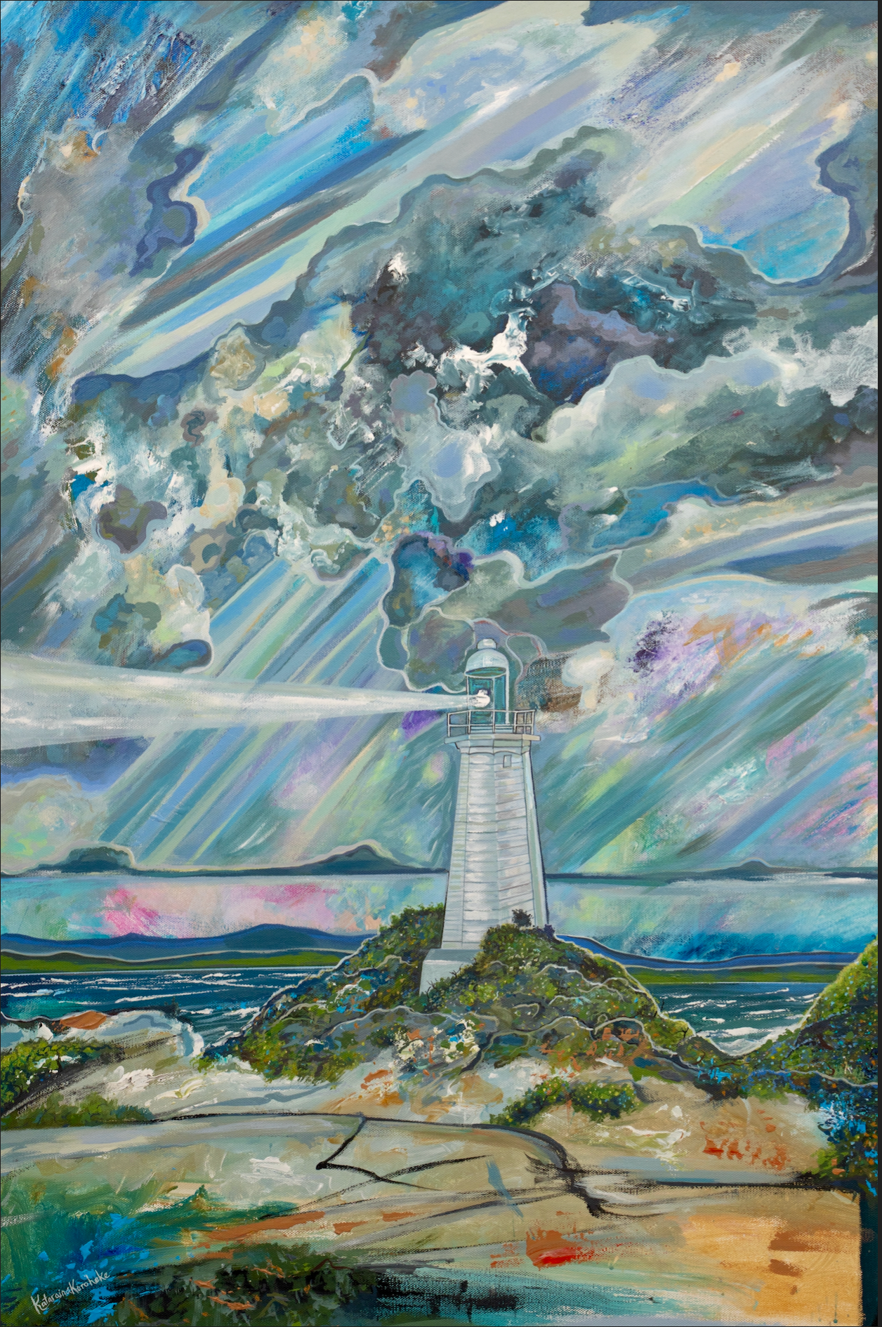 'Light of Hell’s Gate' canvas print