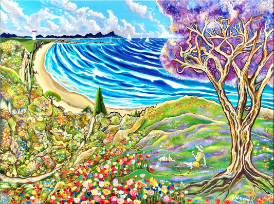 'Inlove With Life' canvas print