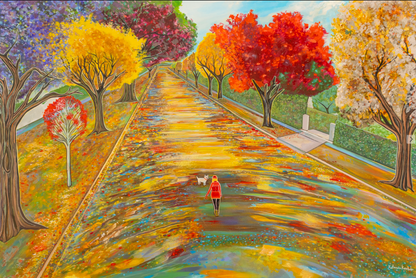 'Autumn in Evandale' Original Painting