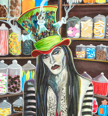 'Seduction of Indulgence' acrylic print