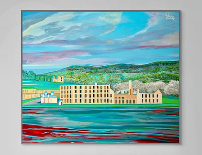 'Set In Stone' canvas print