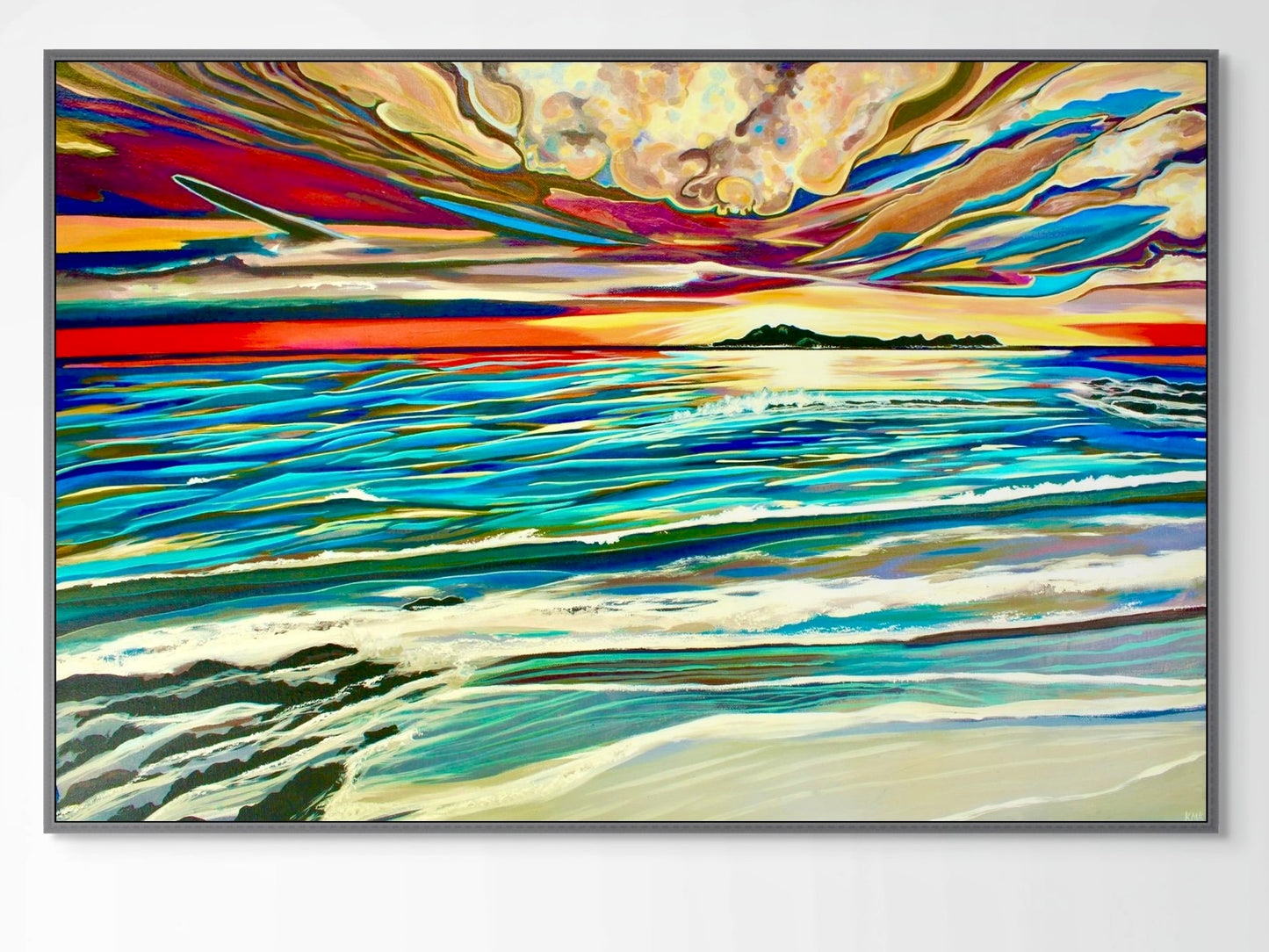 'Majestic Morning' canvas print
