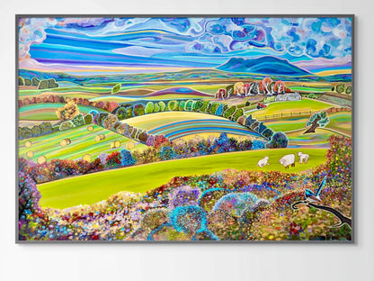 'Quaint Lil Quamby' canvas print