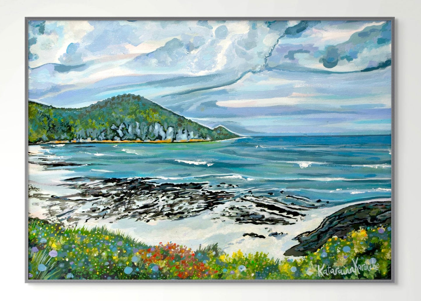 'Holiday At Sisters' canvas print