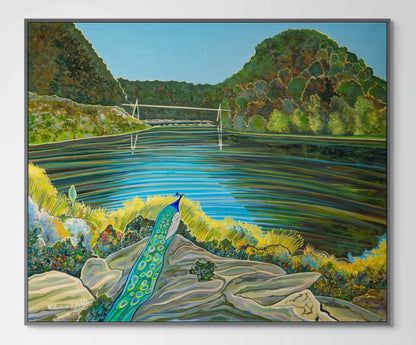 'Down By The Gorge' canvas print