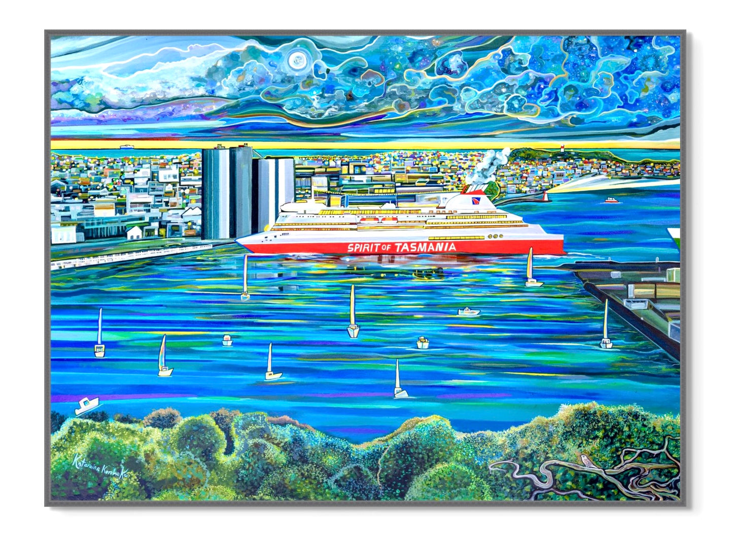 'The Spirit Of Tasmania, Devonport' Canvas Print
