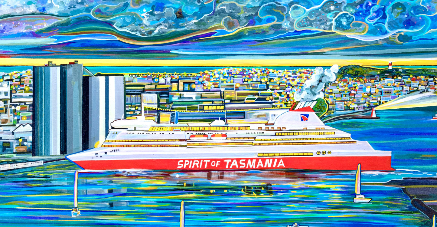 'The Spirit Of Tasmania, Devonport' Canvas Print