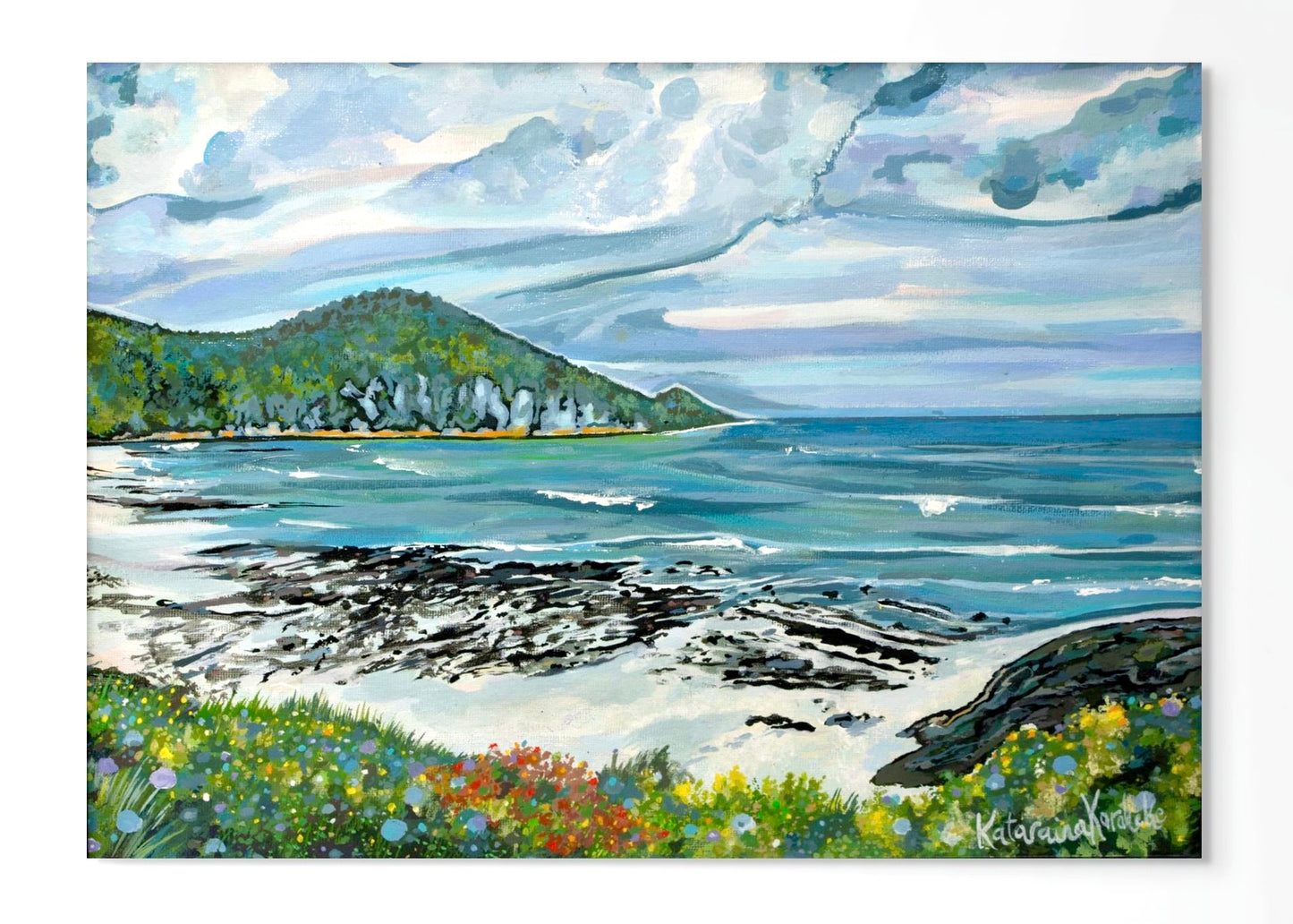 'Holiday At Sisters' canvas print