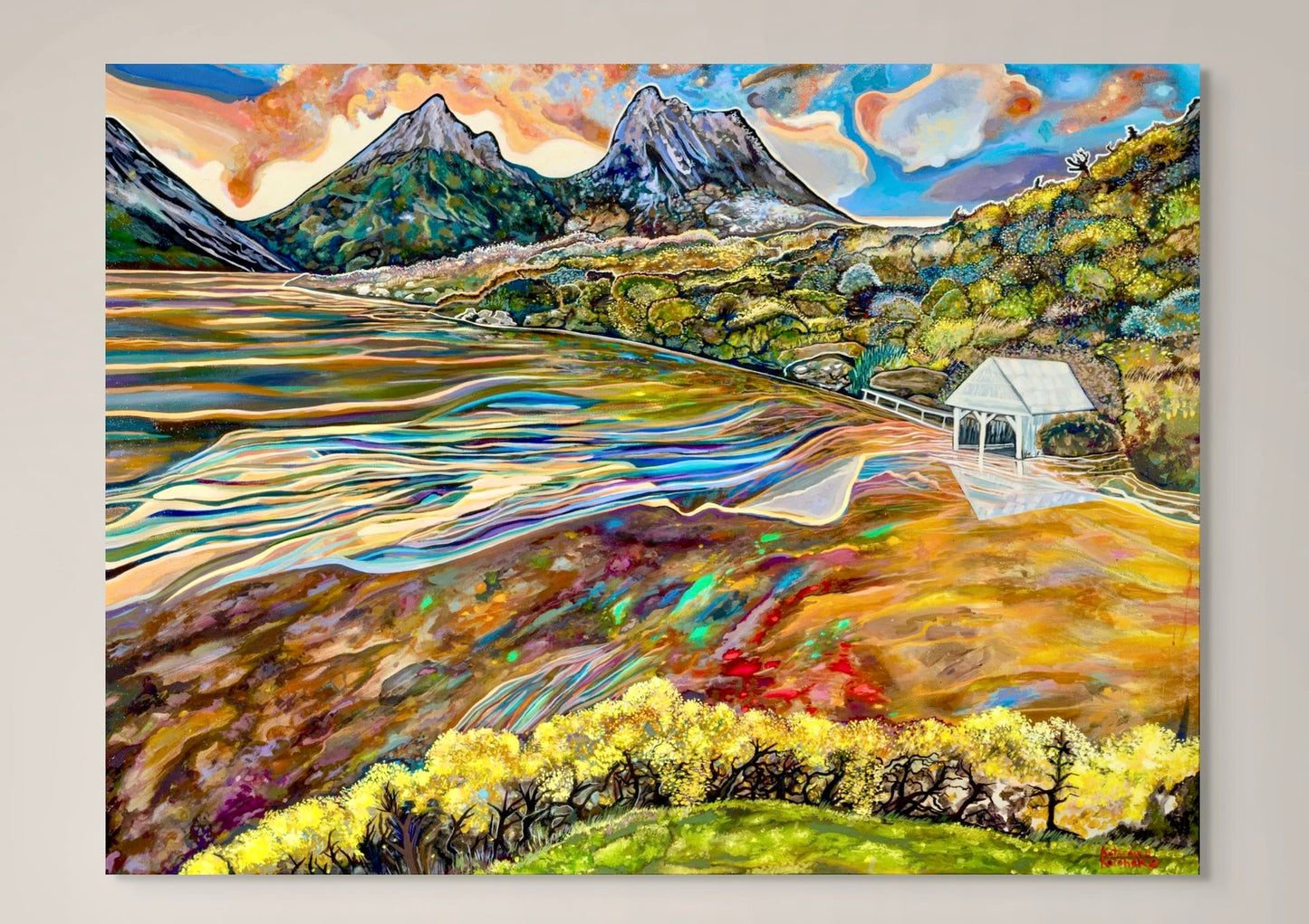 'Memories Of Cradle' canvas print