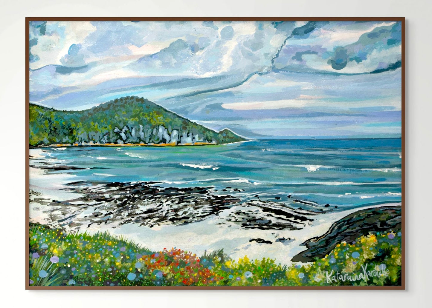 'Holiday At Sisters' canvas print