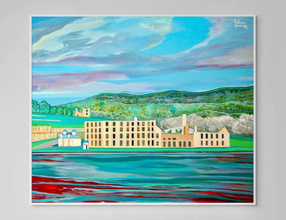 'Set In Stone' canvas print
