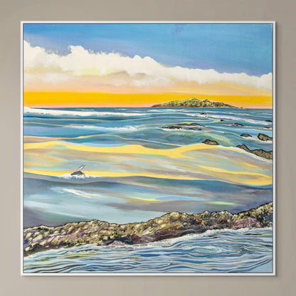 'Sunrise at Sisters' canvas print