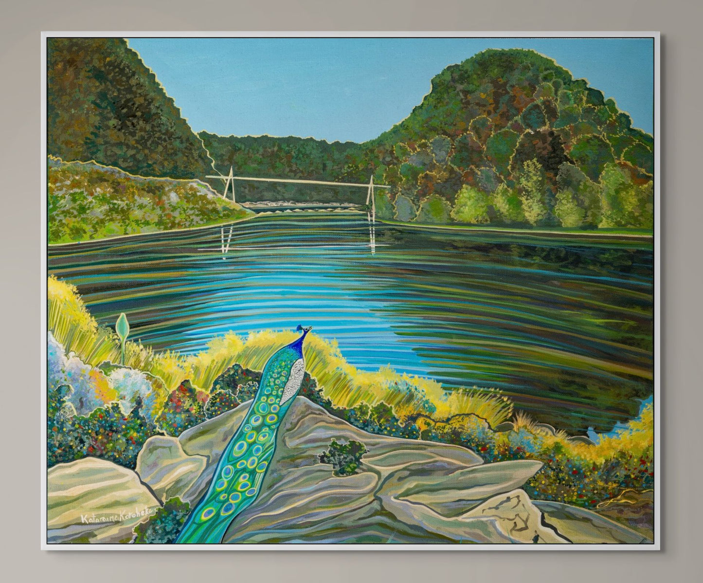 'Down By The Gorge' canvas print
