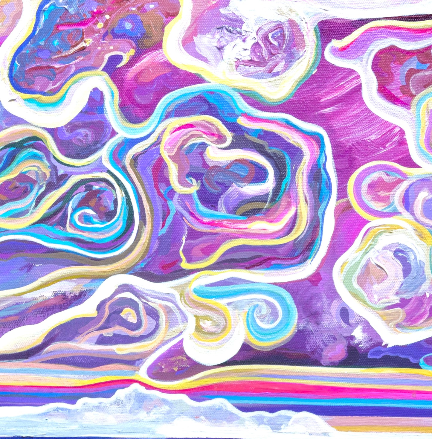 'Riverside Romance' acrylic print