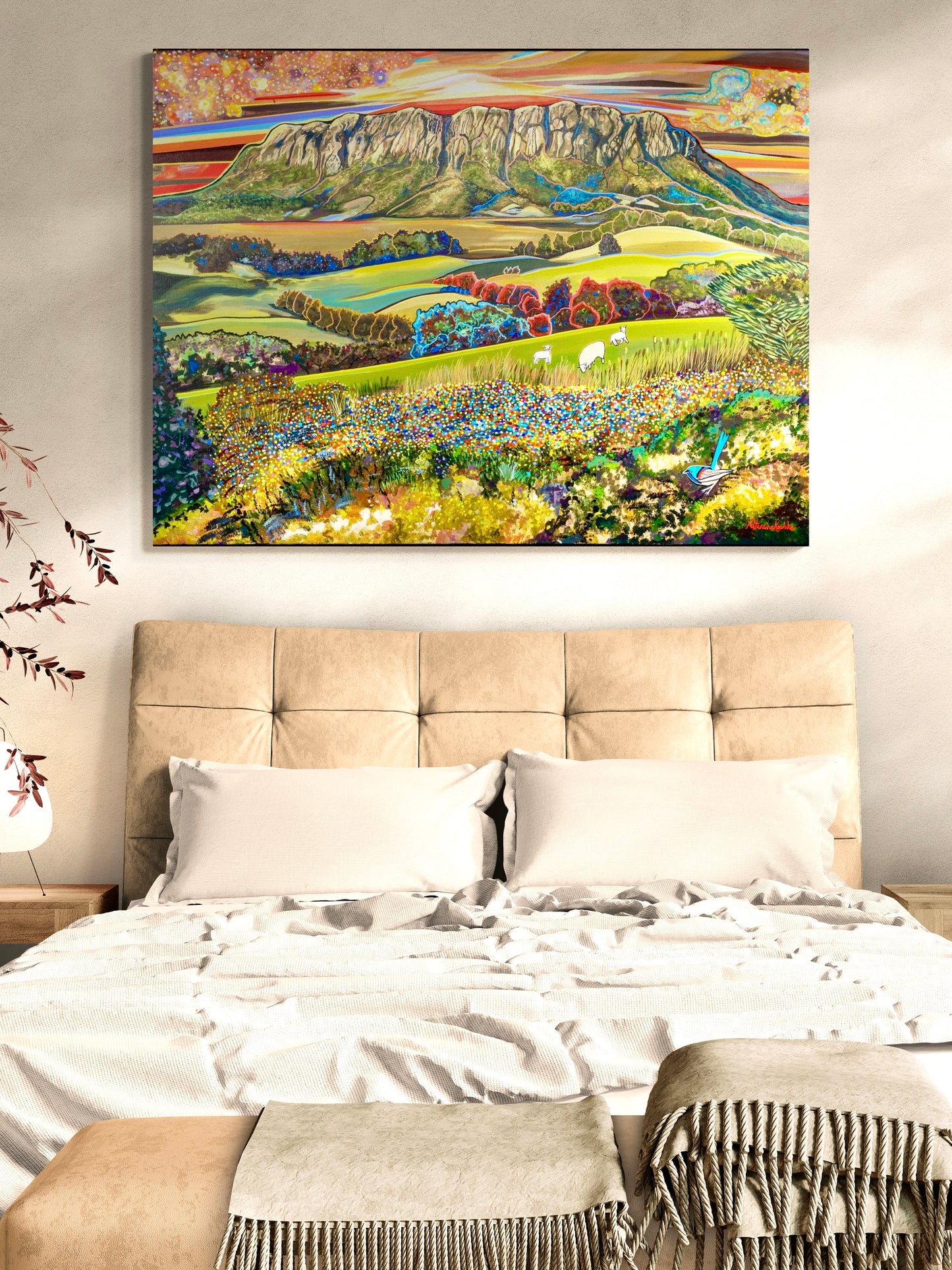 'Her Majesty, Mt Roland' acrylic print