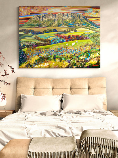 'Her Majesty, Mt Roland' acrylic print