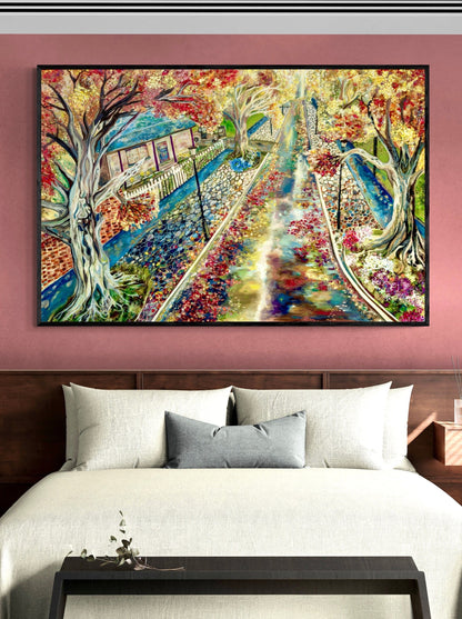 'Victoria Street, Ulverstone' canvas print