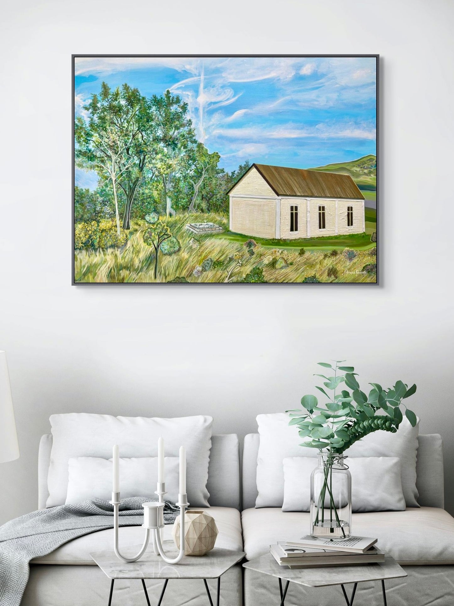 'Beyond The Grave' canvas print