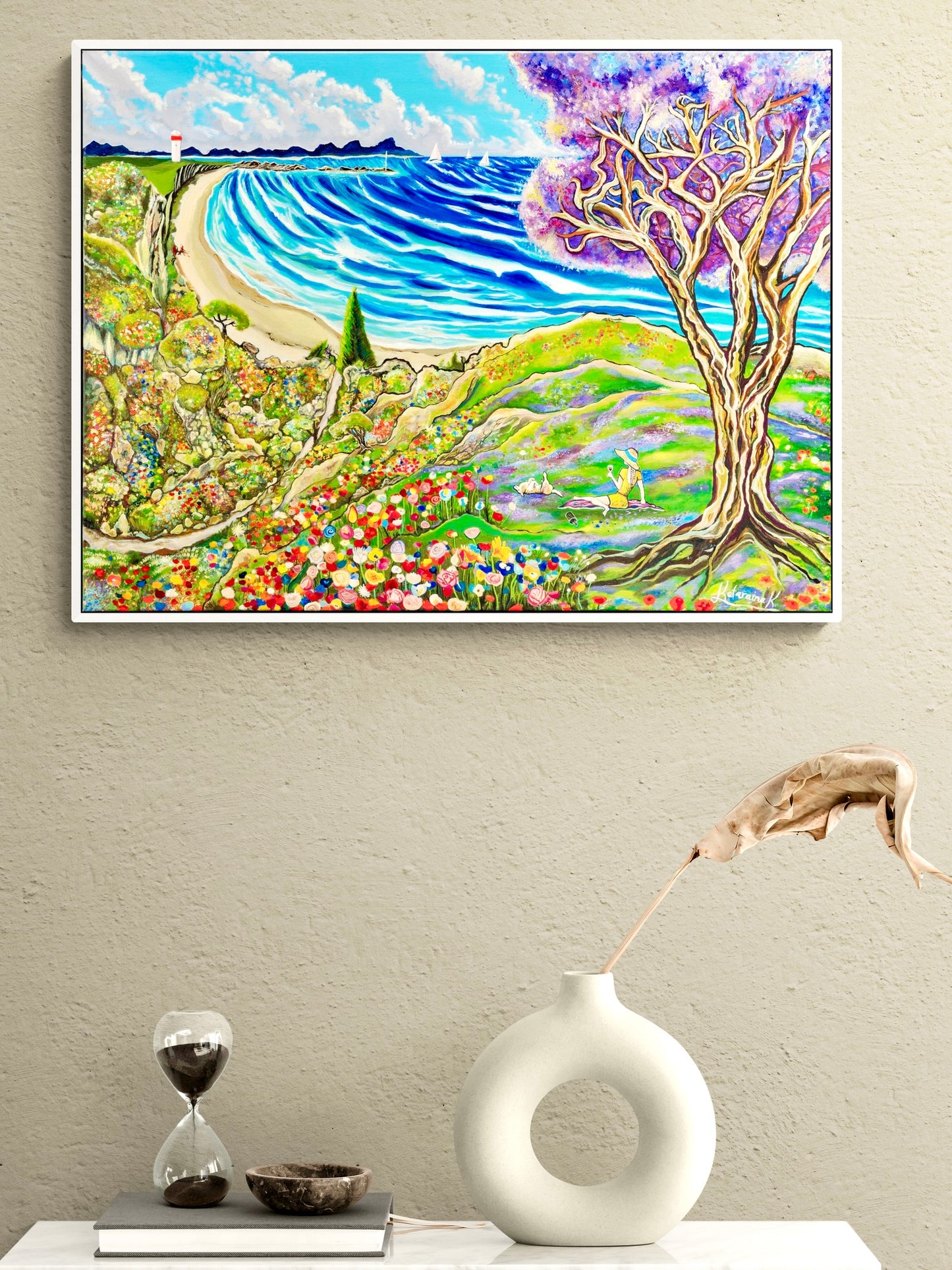 'Inlove With Life' canvas print