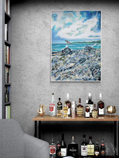 'The Wild West' canvas print