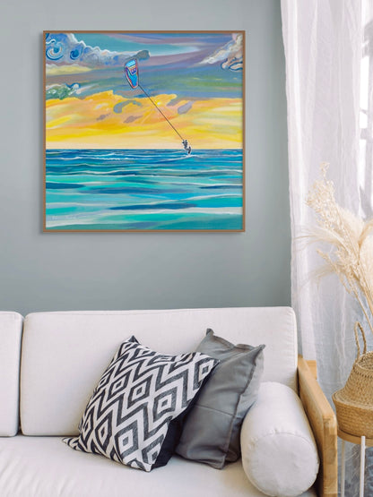 'Best Of Both Worlds' canvas print