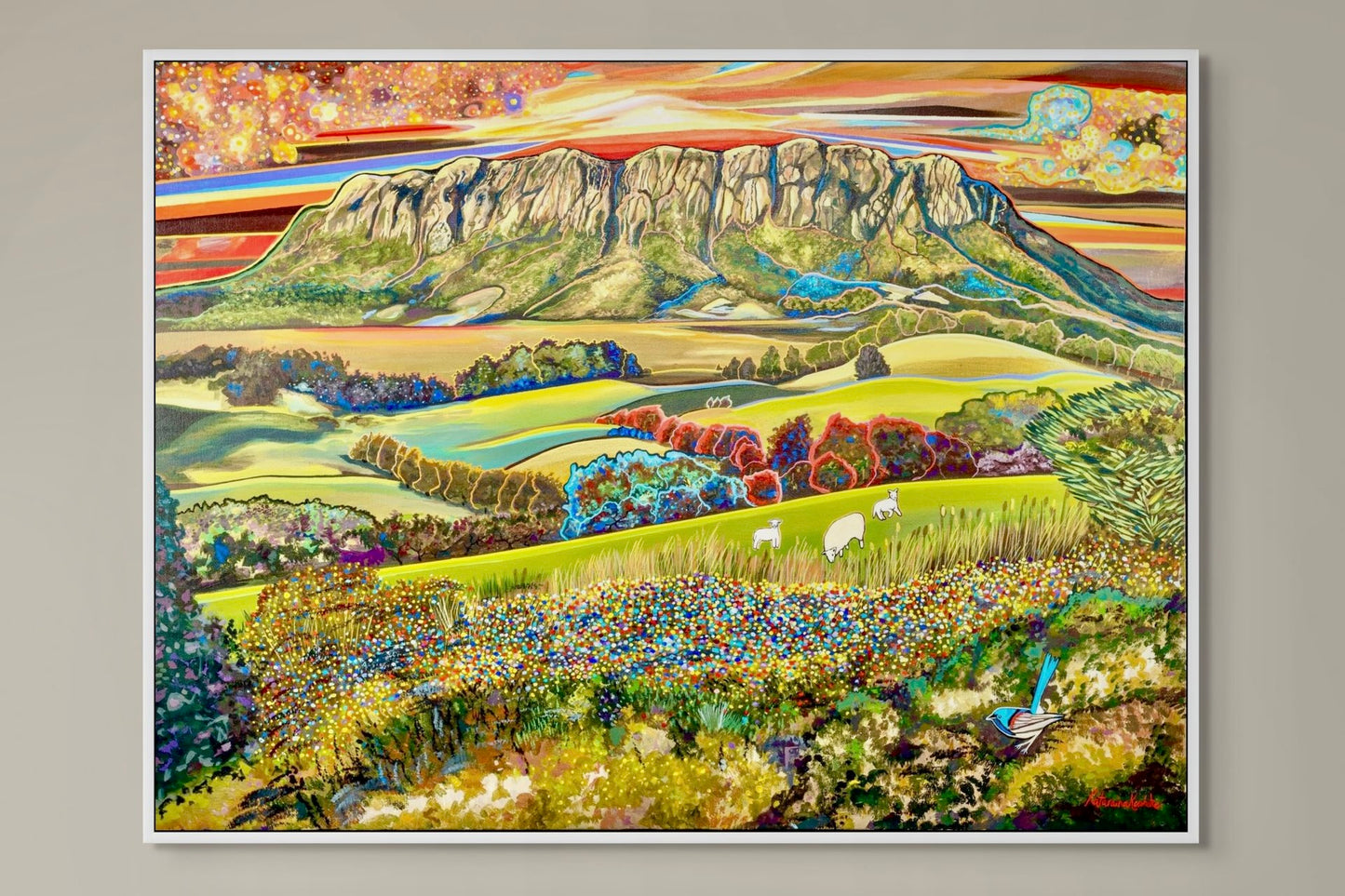 'Her Majesty, Mt Roland' canvas print