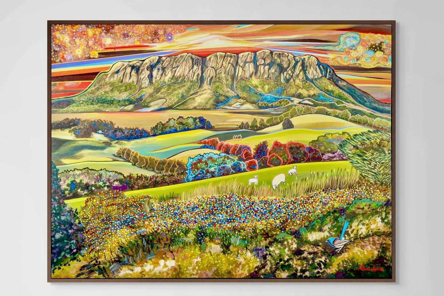 'Her Majesty, Mt Roland' canvas print