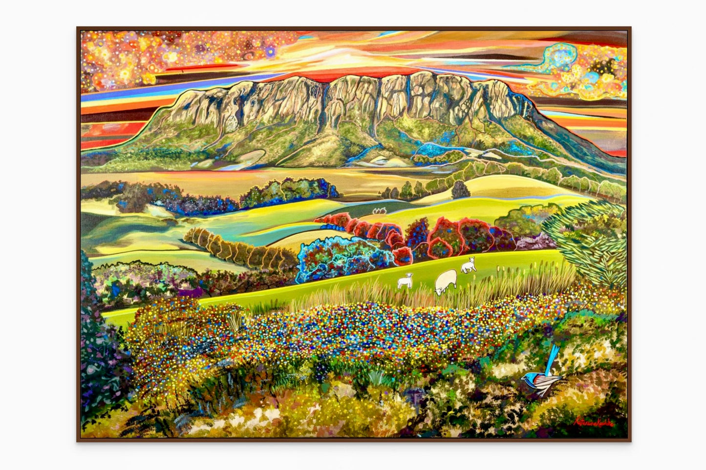 'Her Majesty, Mt Roland' canvas print