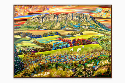 'Her Majesty, Mt Roland' canvas print