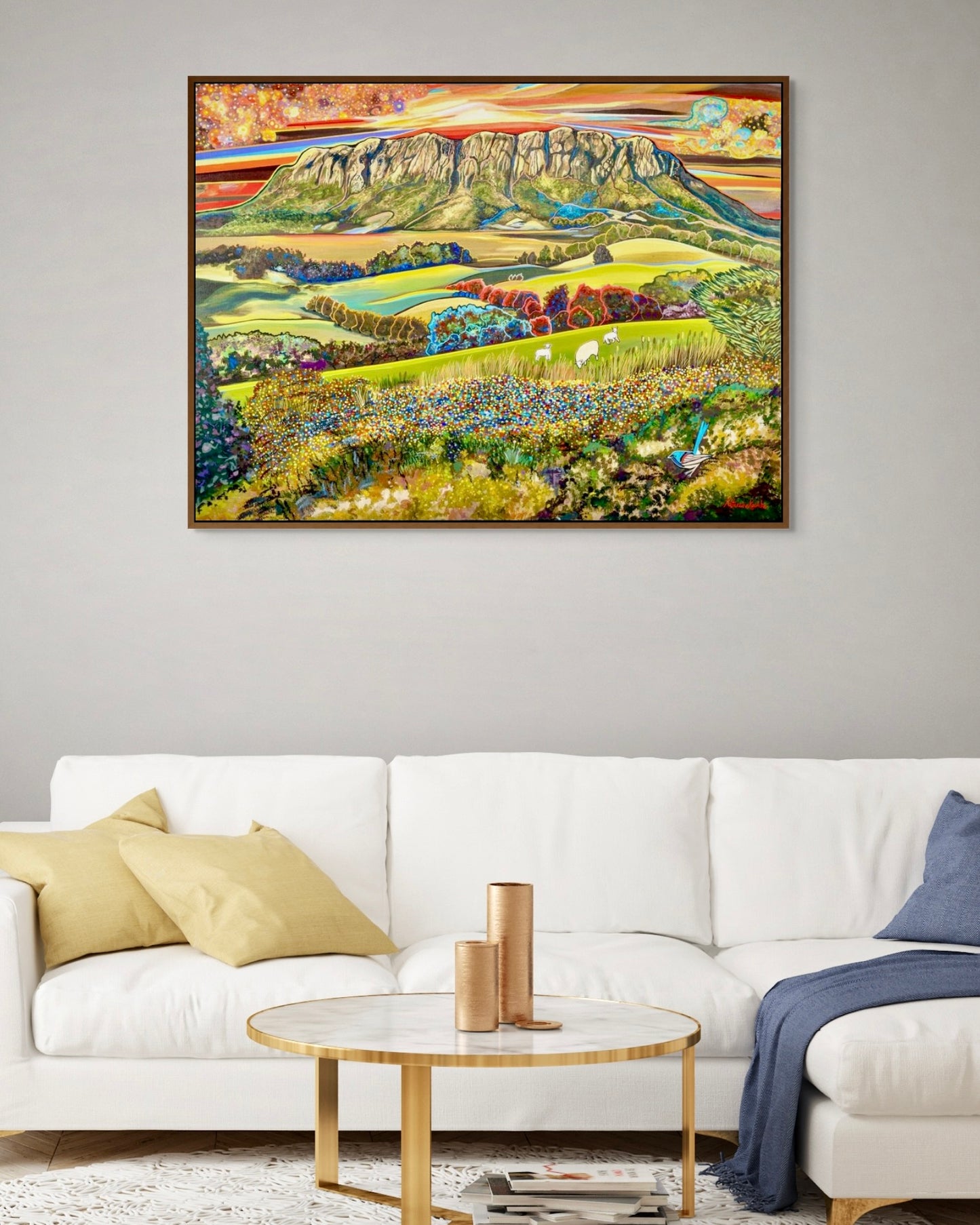 'Her Majesty, Mt Roland' canvas print