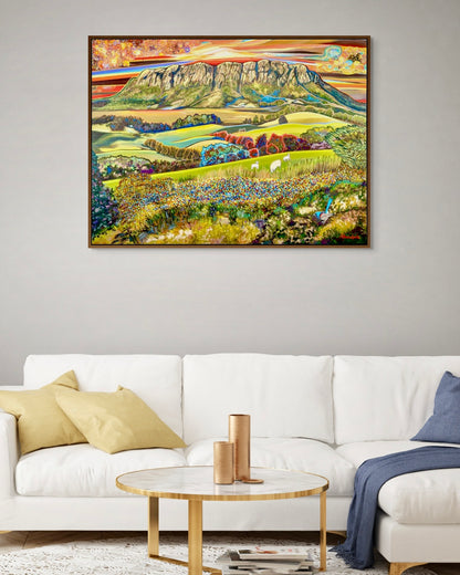 'Her Majesty, Mt Roland' canvas print