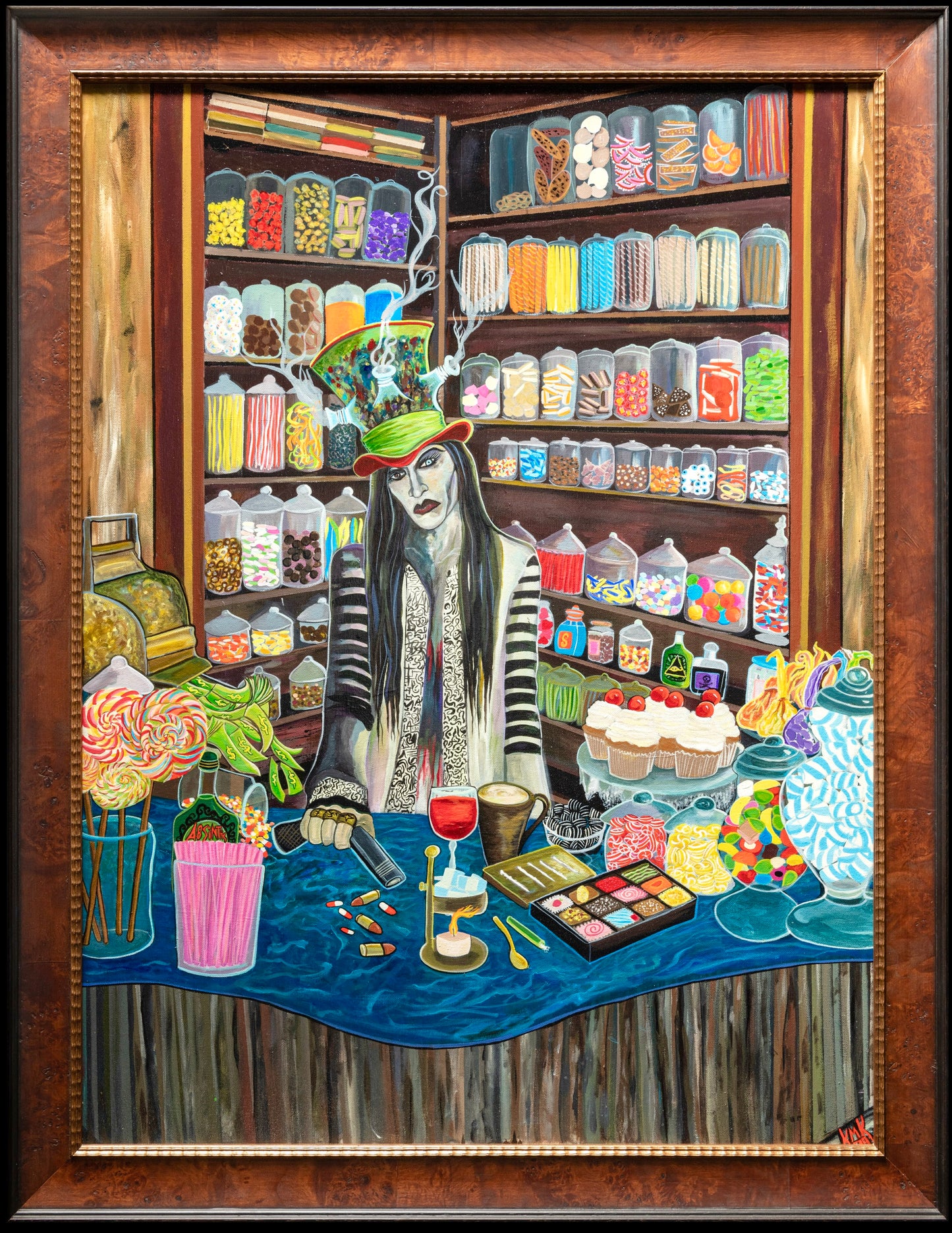 'Seduction Of Indulgence' Original Painting