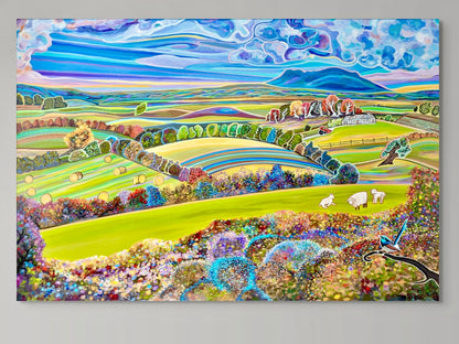 'Quaint Lil Quamby' canvas print