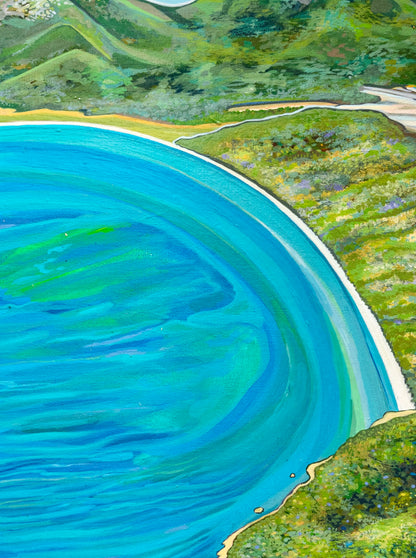 'Wineglass Bay Holiday' acrylic print