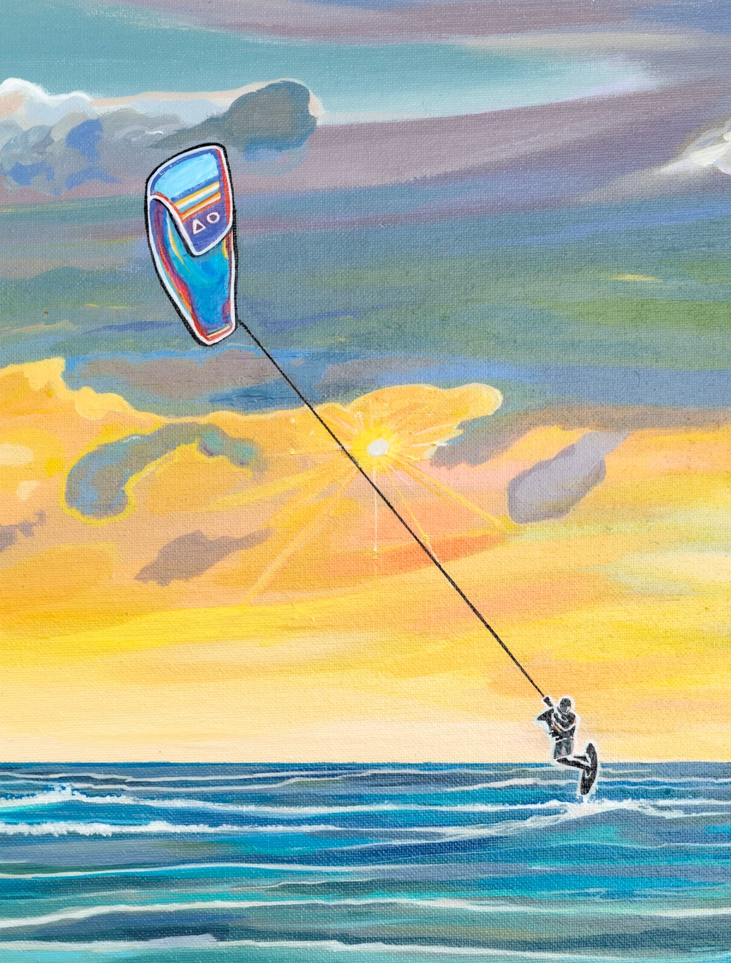 'Best Of Both Worlds' original painting