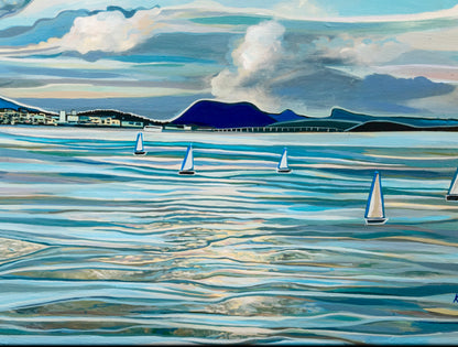 'Down By The Derwent' canvas print