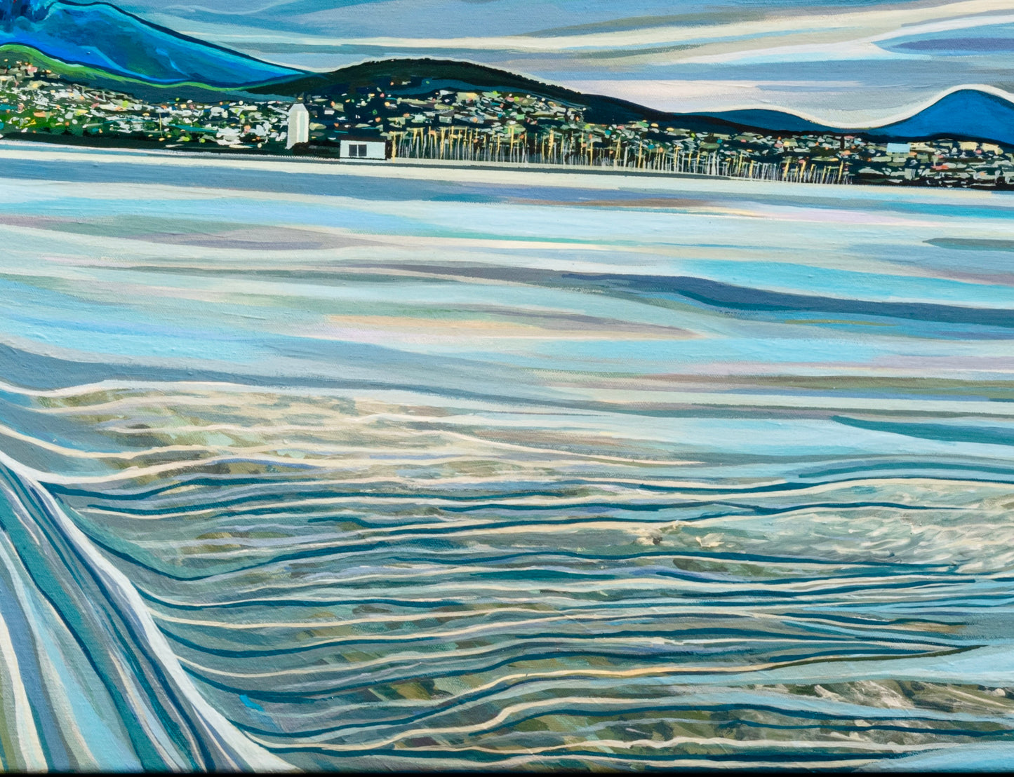 'Down By The Derwent' canvas print