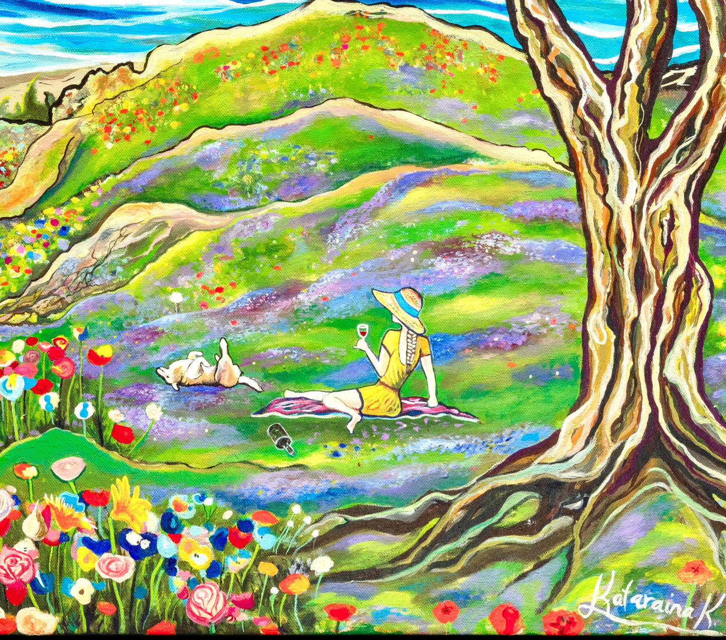 'Inlove With Life' acrylic print