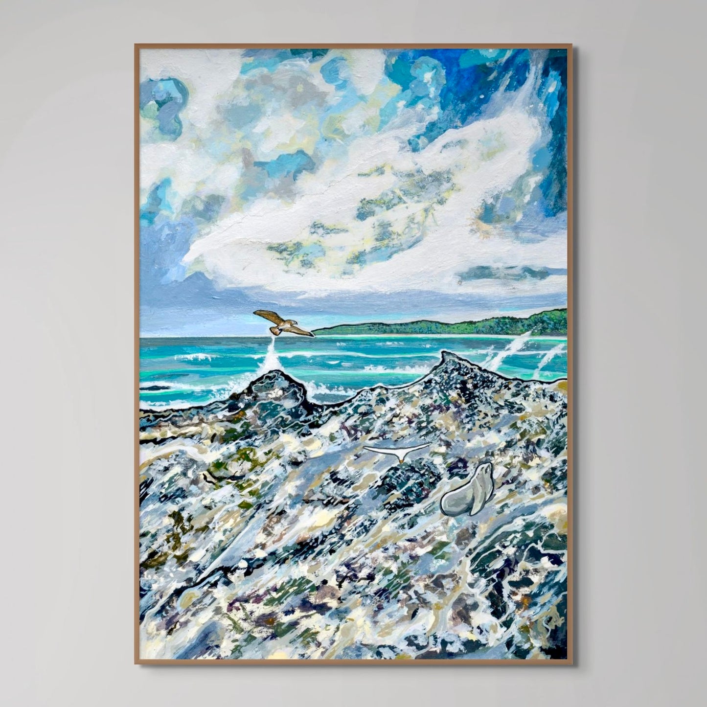'The Wild West' canvas print
