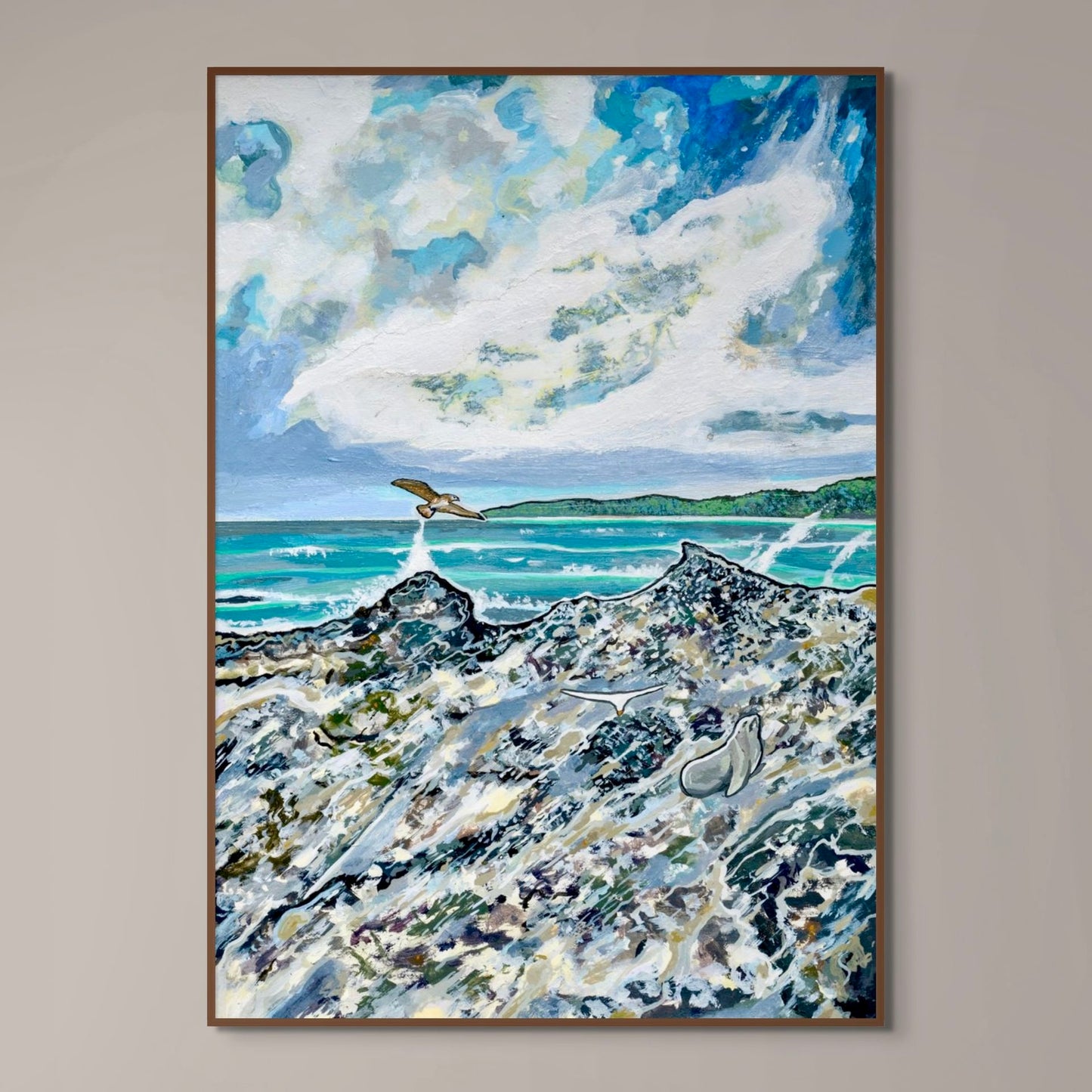 'The Wild West' canvas print