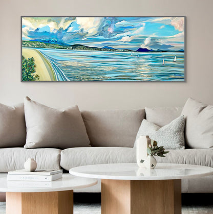 'Down By The Derwent' canvas print