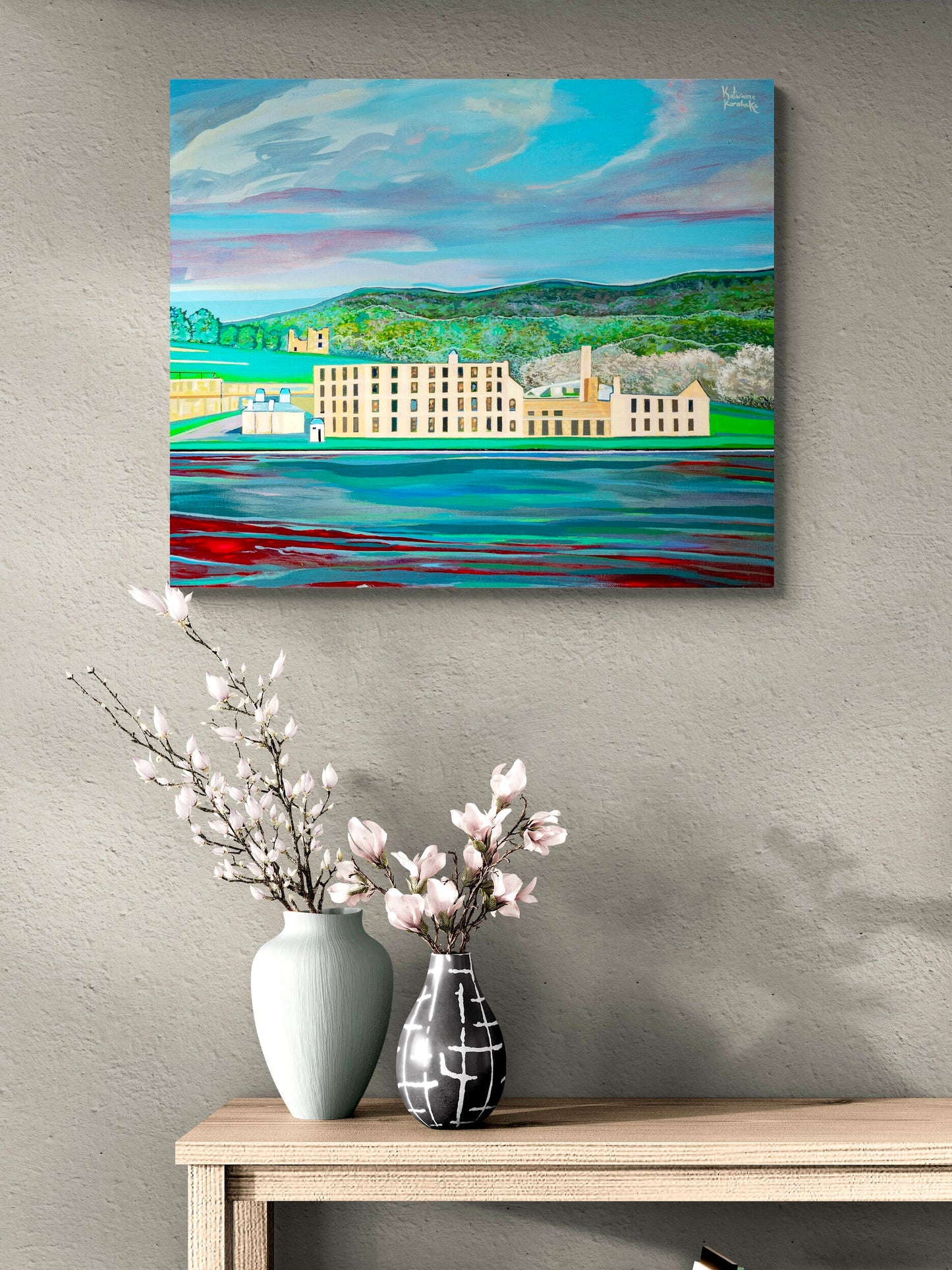 'Set In Stone' canvas print