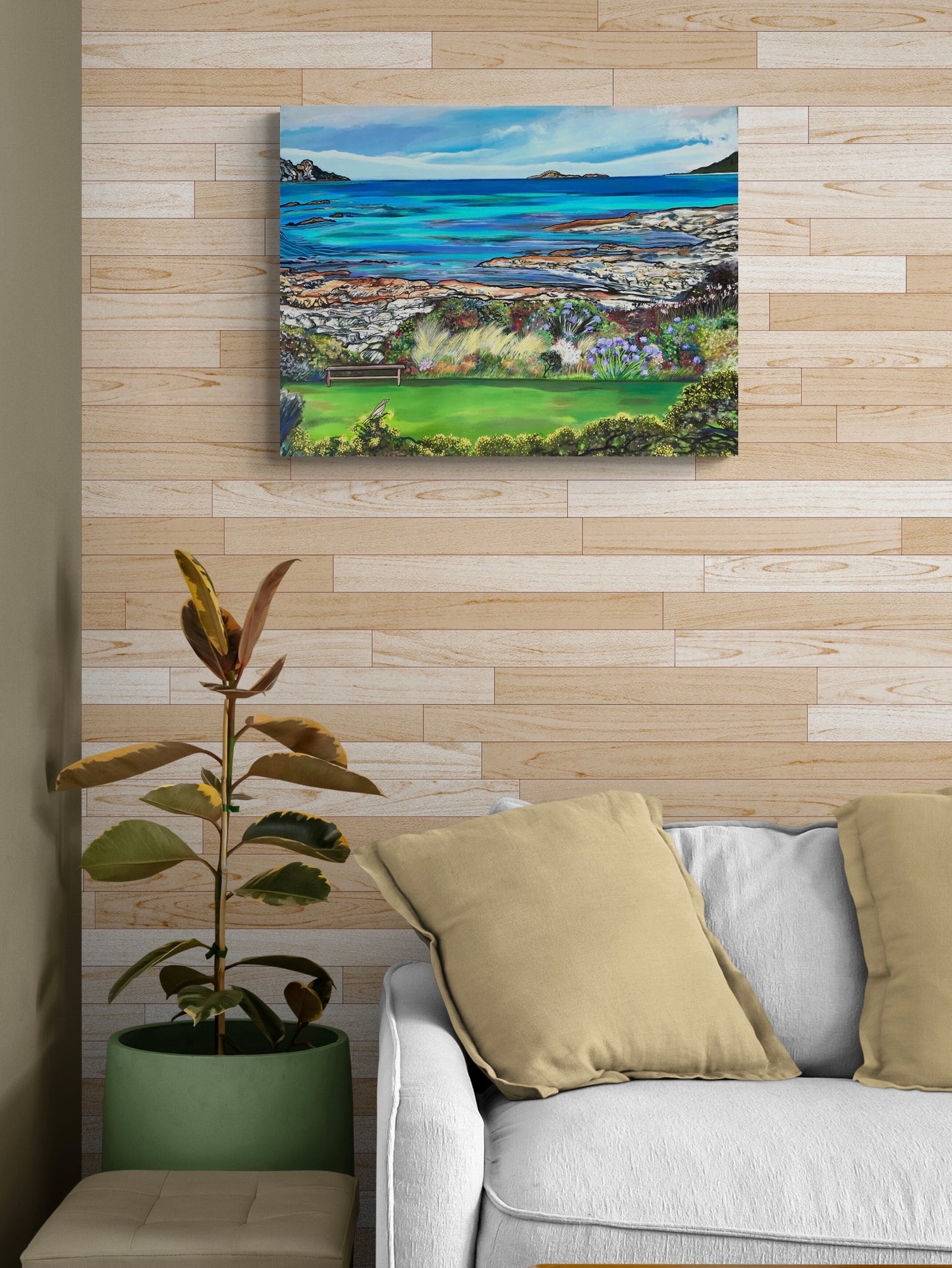 'Life At Sisters' acrylic print