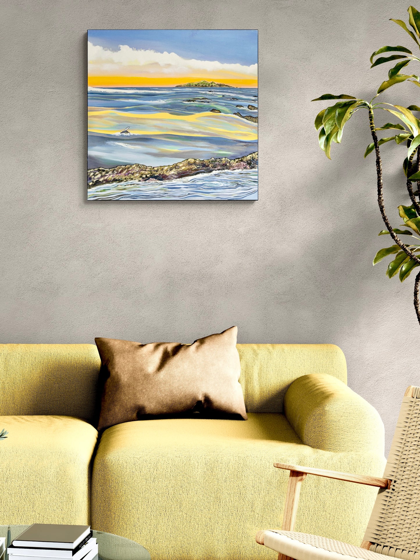 'Sunrise at Sisters' acrylic print