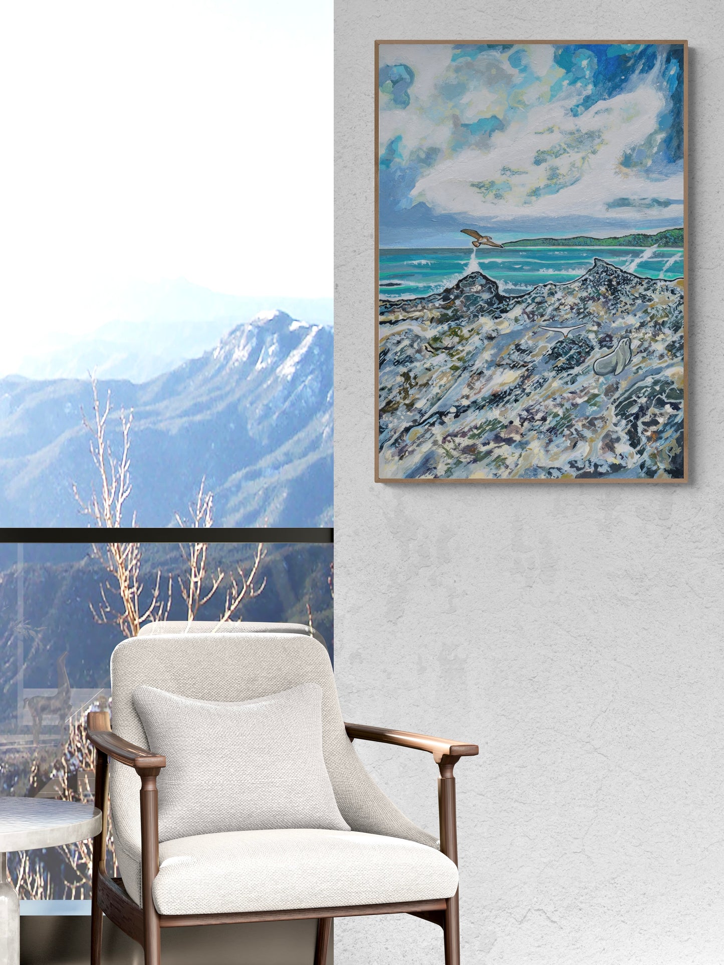 'The Wild West' canvas print