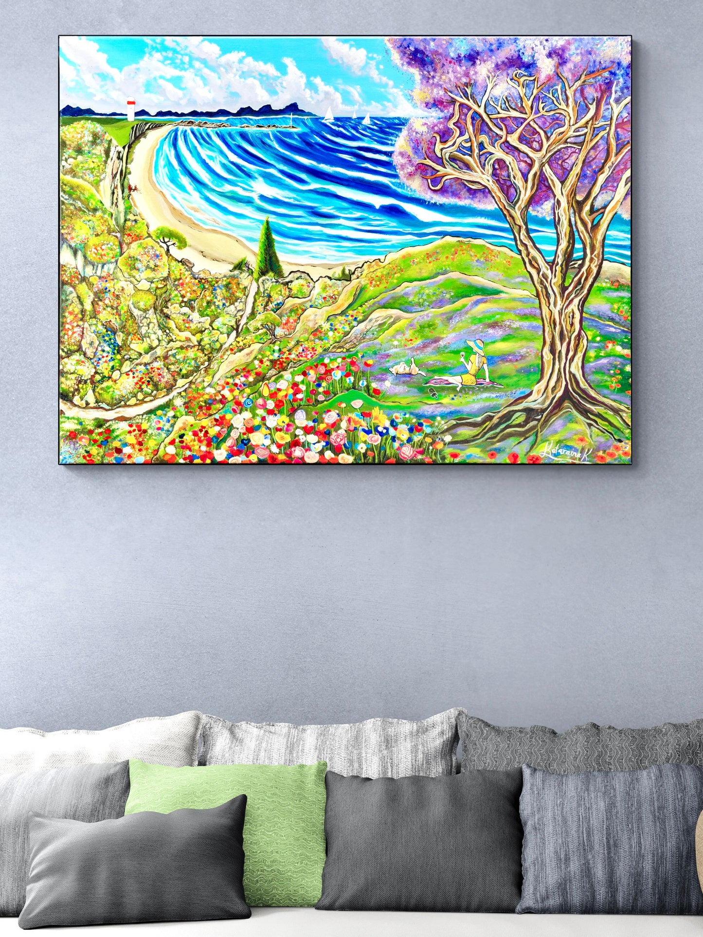 'Inlove With Life' acrylic print