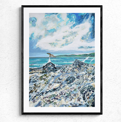 'The Wild West' original painting